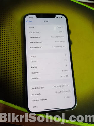 Apple Iphone 12 pro max 6/256gb usa